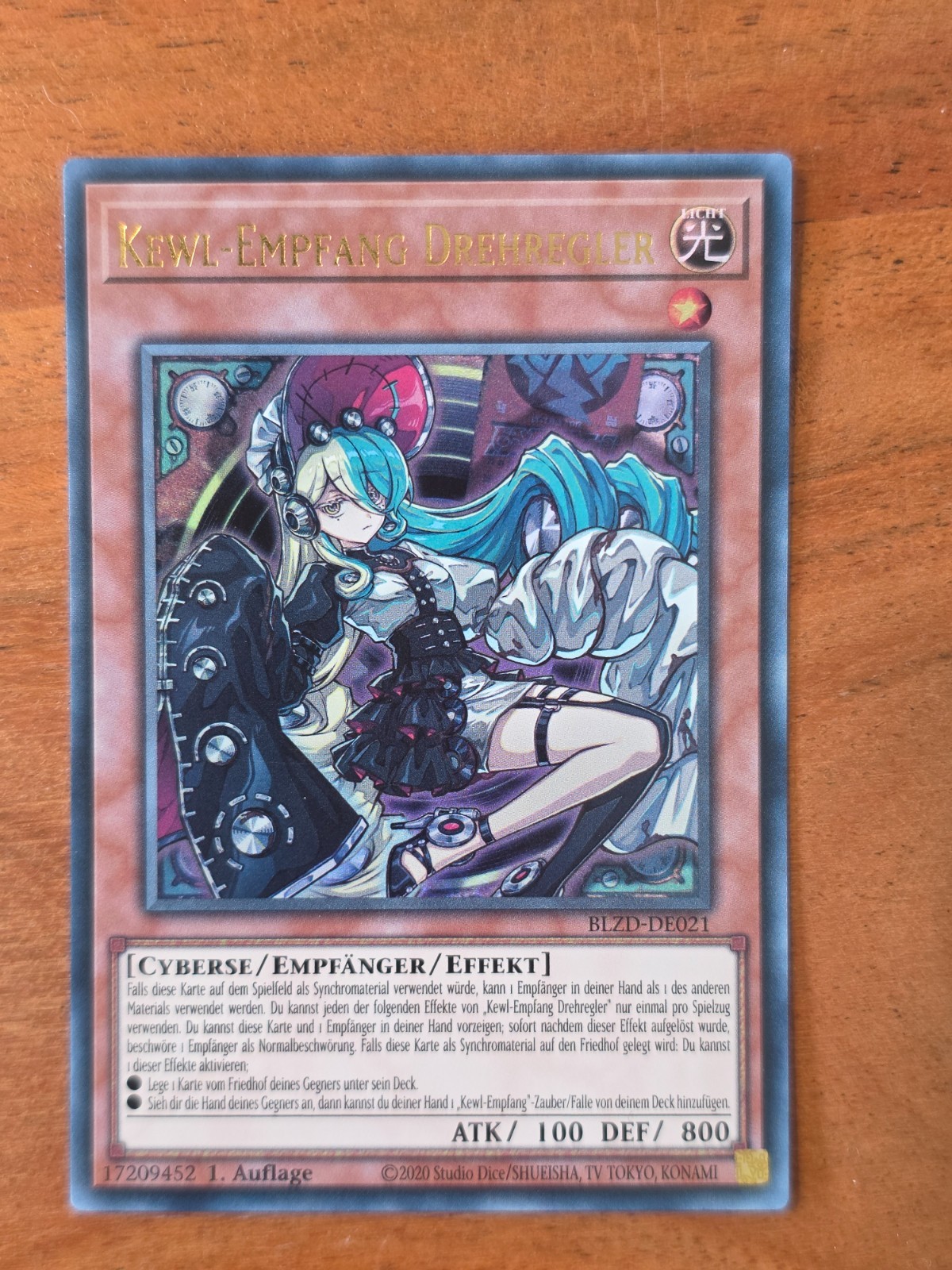 Yu-Gi-Oh BLZD-EN021 Kewl Reception Knob Ultra Rare NM 1st