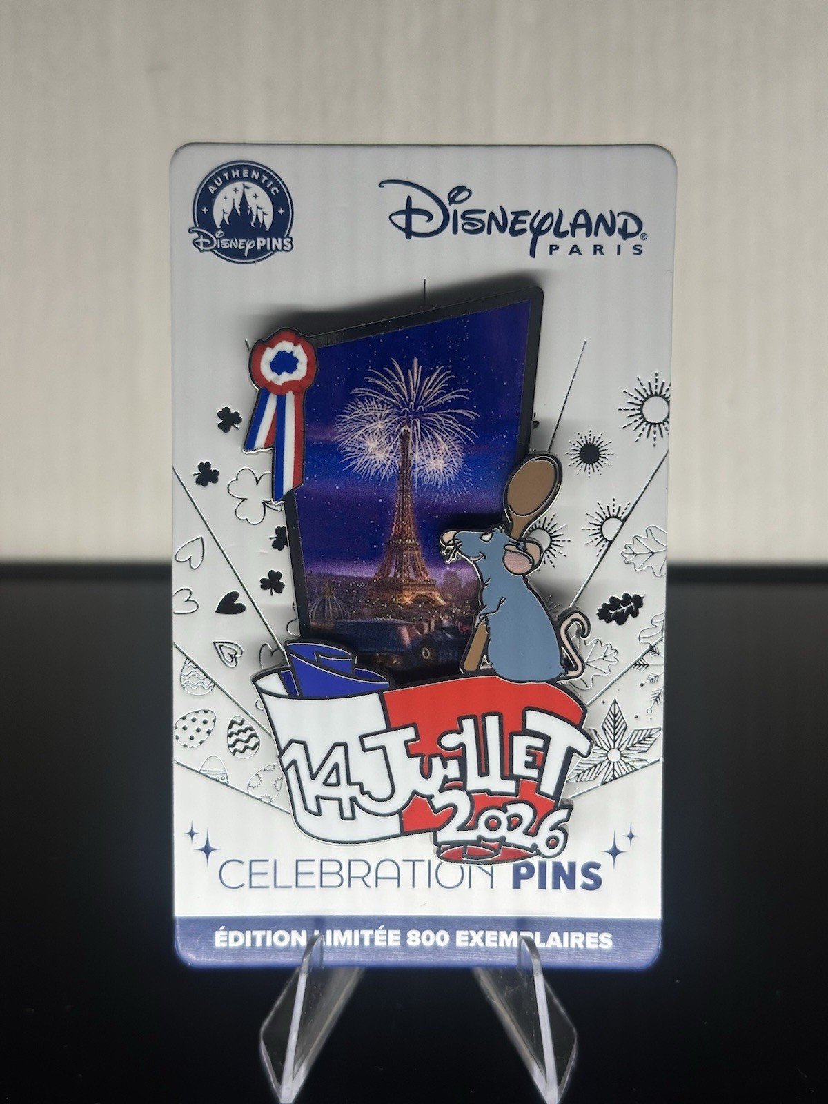 Disney Disneyland Paris 14 Juillet 2026 Bastille Day Ratatouille LE Pin Disney Disneyland Paris 14 Juillet 2026 Bastille Day Ratatouille LE Pin