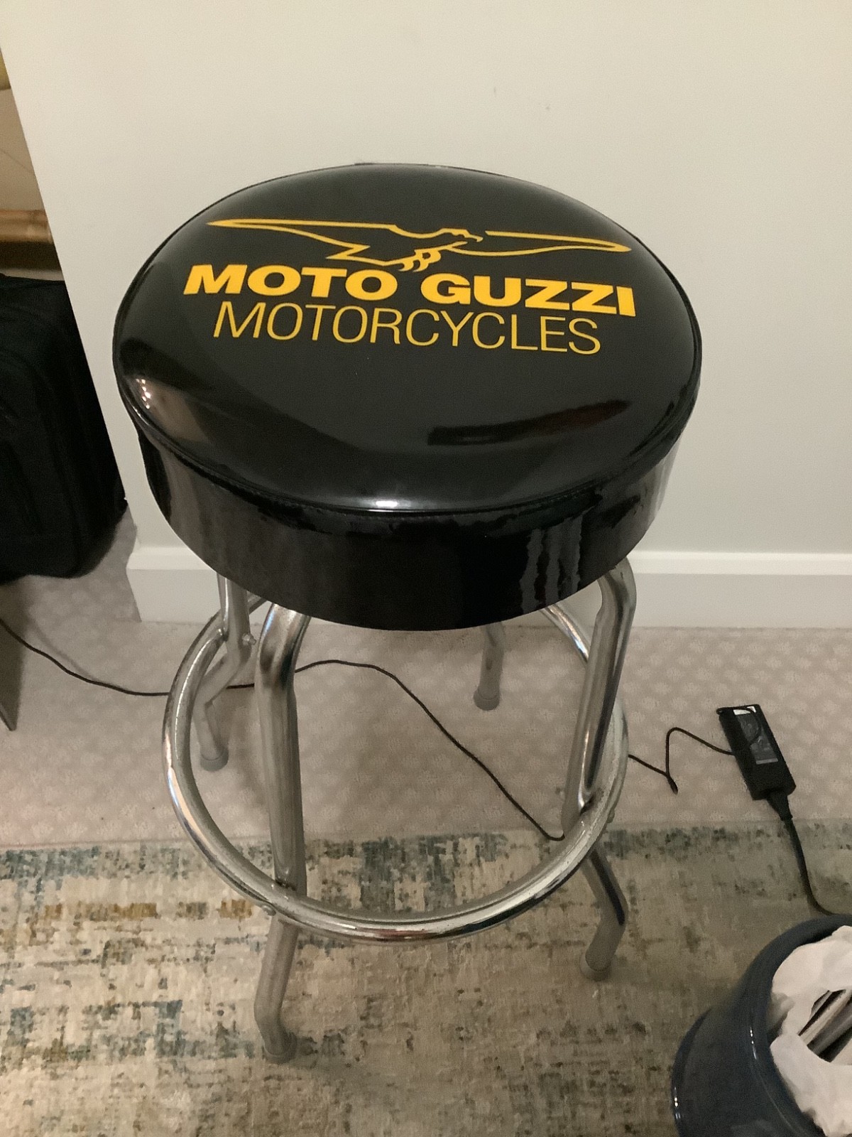 Moto Guzzi Logo Barstool Moto Guzzi Logo Barstool