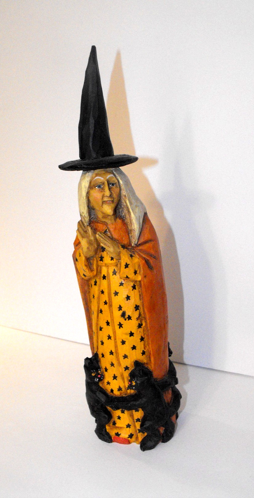 Bethany Lowe Anthony Costanza CAPTURED CARVINGS “ROSIE” HALLOWEEN WITCH  🎃💀🎃