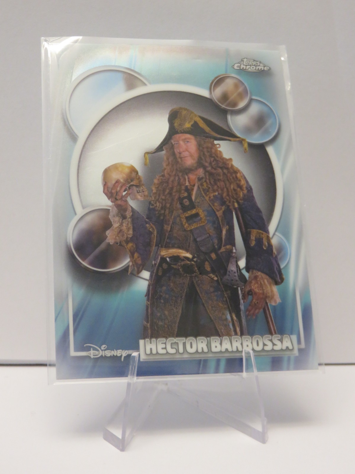 Disney Topps Chrome 2026 Pirates of the Caribbean Hector Barbossa Card #16