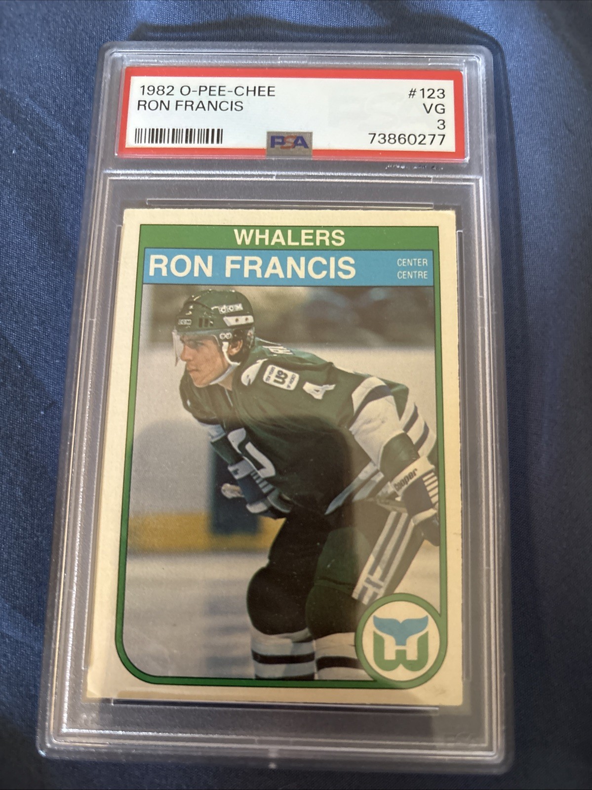 ✅1982-83 OPC O-Pee-Chee Ron Francis RC #123 Rookie PSA 3 HOF Hartford Whalers ✅ ✅1982-83 OPC O-Pee-Chee Ron Francis RC #123 Rookie PSA 3 HOF Hartford Whalers ✅
