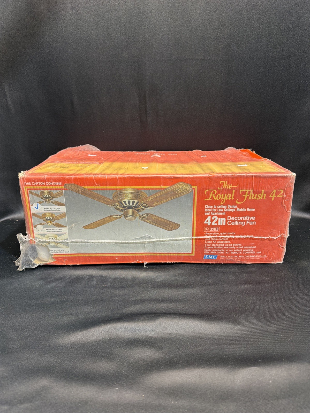 Vintage SMC Ceiling Fan 42 Vintage SMC Ceiling Fan 42