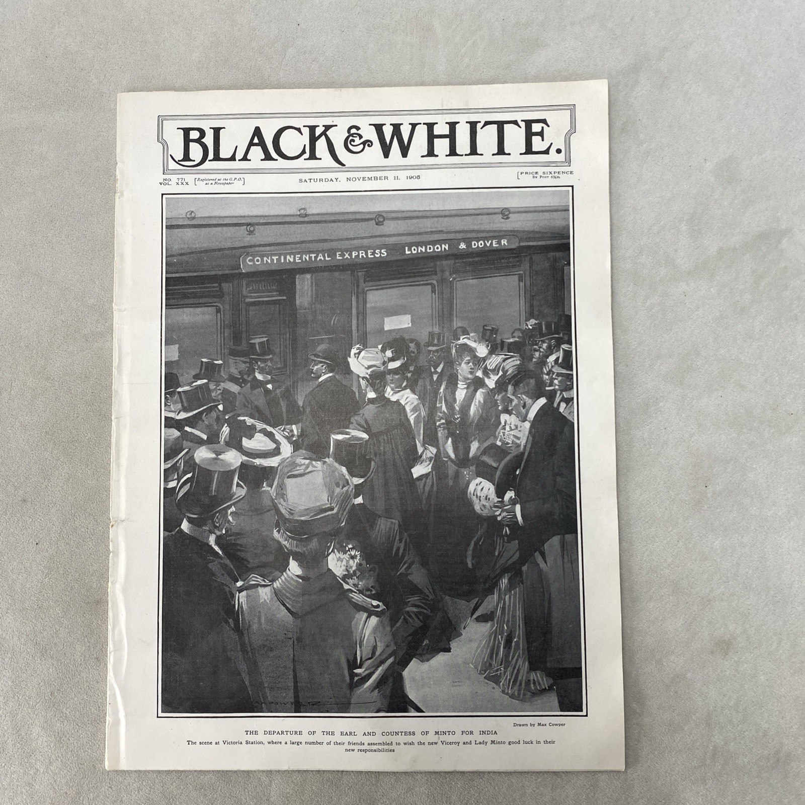 Black and White London Newspaper Saturday November 11, 1905 Westminster Abbey Black and White London Newspaper Saturday November 11, 1905 Westminster Abbey