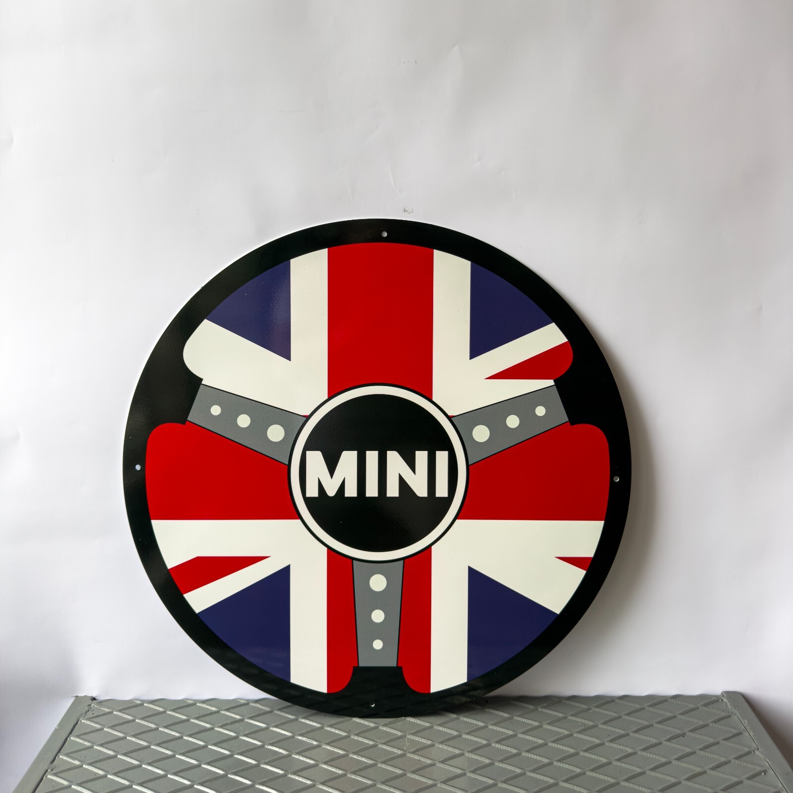 MINI Cooper Union Jack  Heavy Metal SignXL – 19.7\