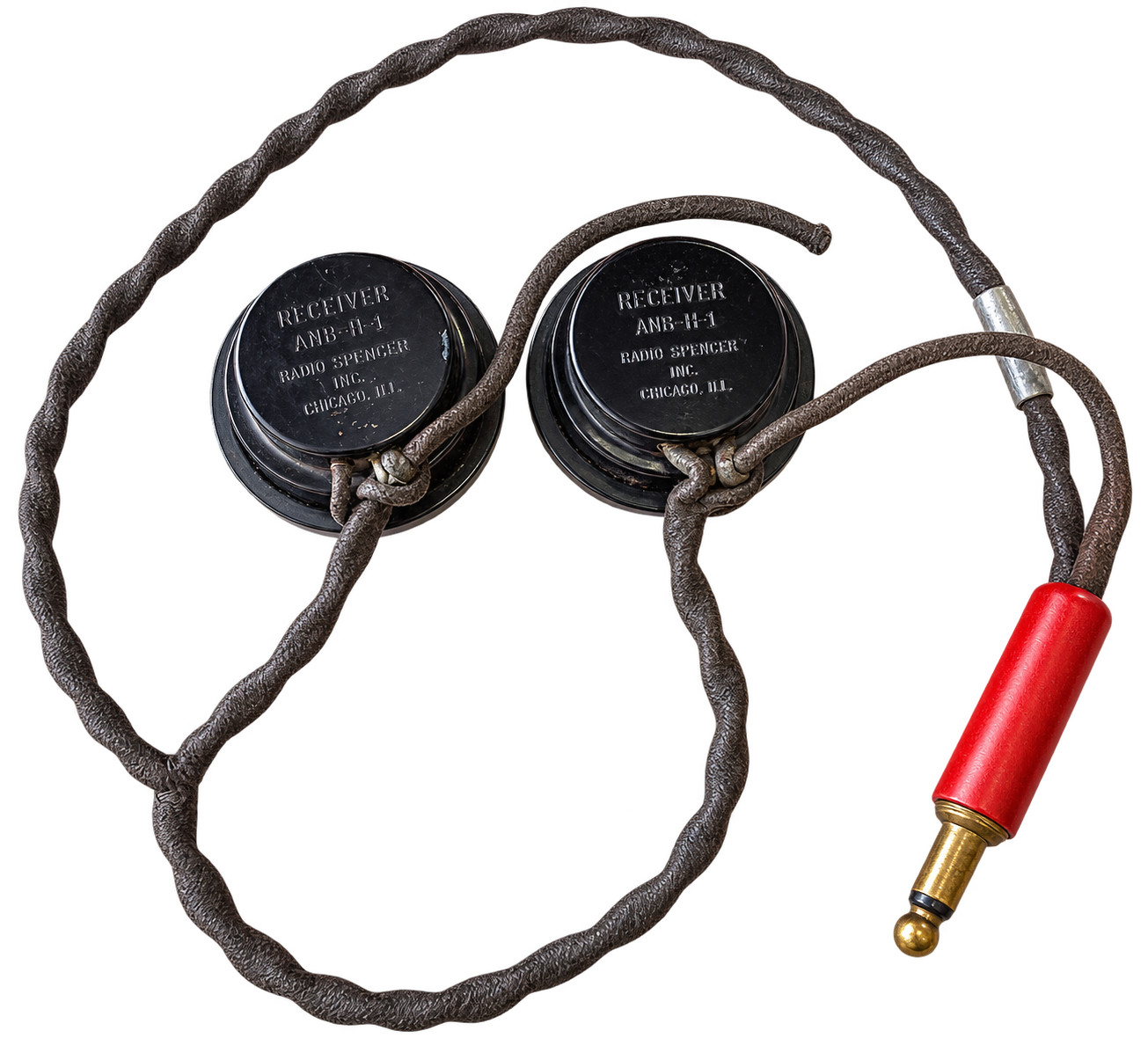 HS-38 USAAF/USN FLYING HELMET RECEIVER SET- ANB-H-1