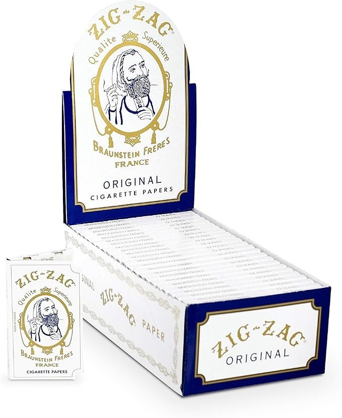 Zig Zag Original White Rolling Papers - 24 pack | Best Price Zig Zag Original White Rolling Papers - 24 pack | Best Price