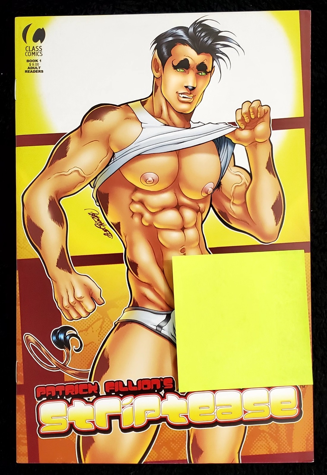 Striptease by Patrick Fillion / Gay Adult Class Comics - Out of Print / NEW