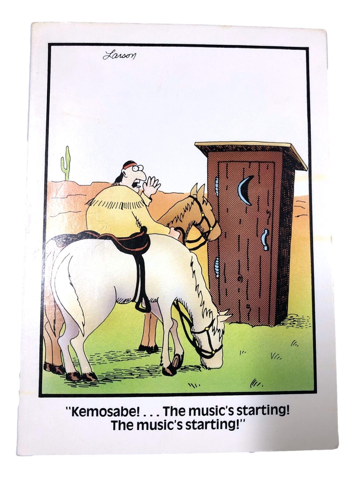 Far Side Vintage GREETING CARD Circa 1982-1984 Brand New ORIGINAL Collectible Far Side Vintage GREETING CARD Circa 1982-1984 Brand New ORIGINAL Collectible