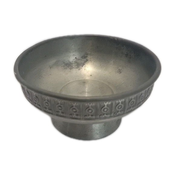 Vintage Haugrud Norway MCM Footed Pewter Bowl #440 - 5.5\ Vintage Haugrud Norway MCM Footed Pewter Bowl #440 - 5.5\