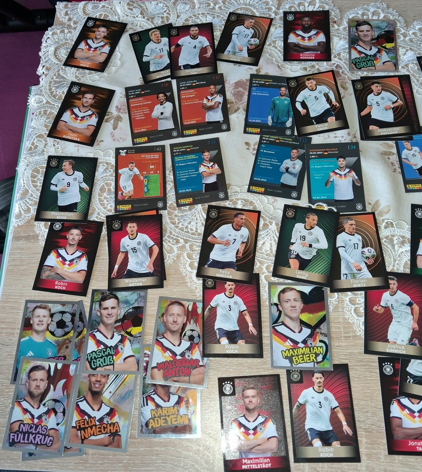 Edeka Panini DFB 2026 Trading Cards World Cup Various Cards to Choose From 60 Count