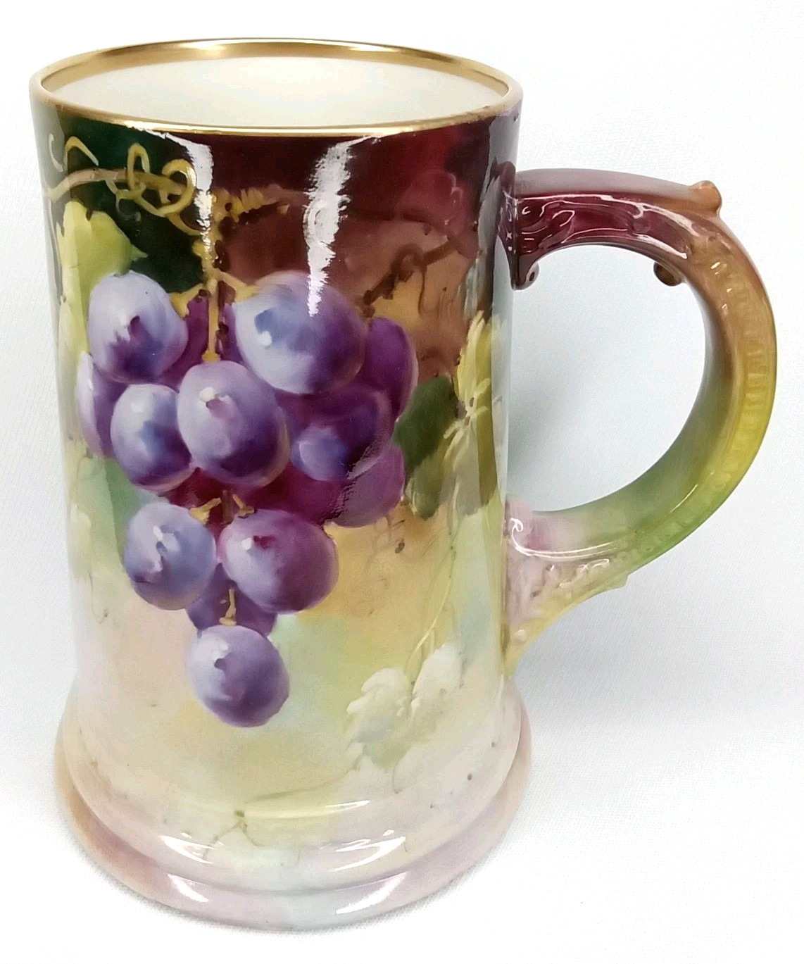 W H Morley CAC Lenox Stein Tankard Mug Signed Made In USA Antique 1900s W H Morley CAC Lenox Stein Tankard Mug Signed Made In USA Antique 1900s