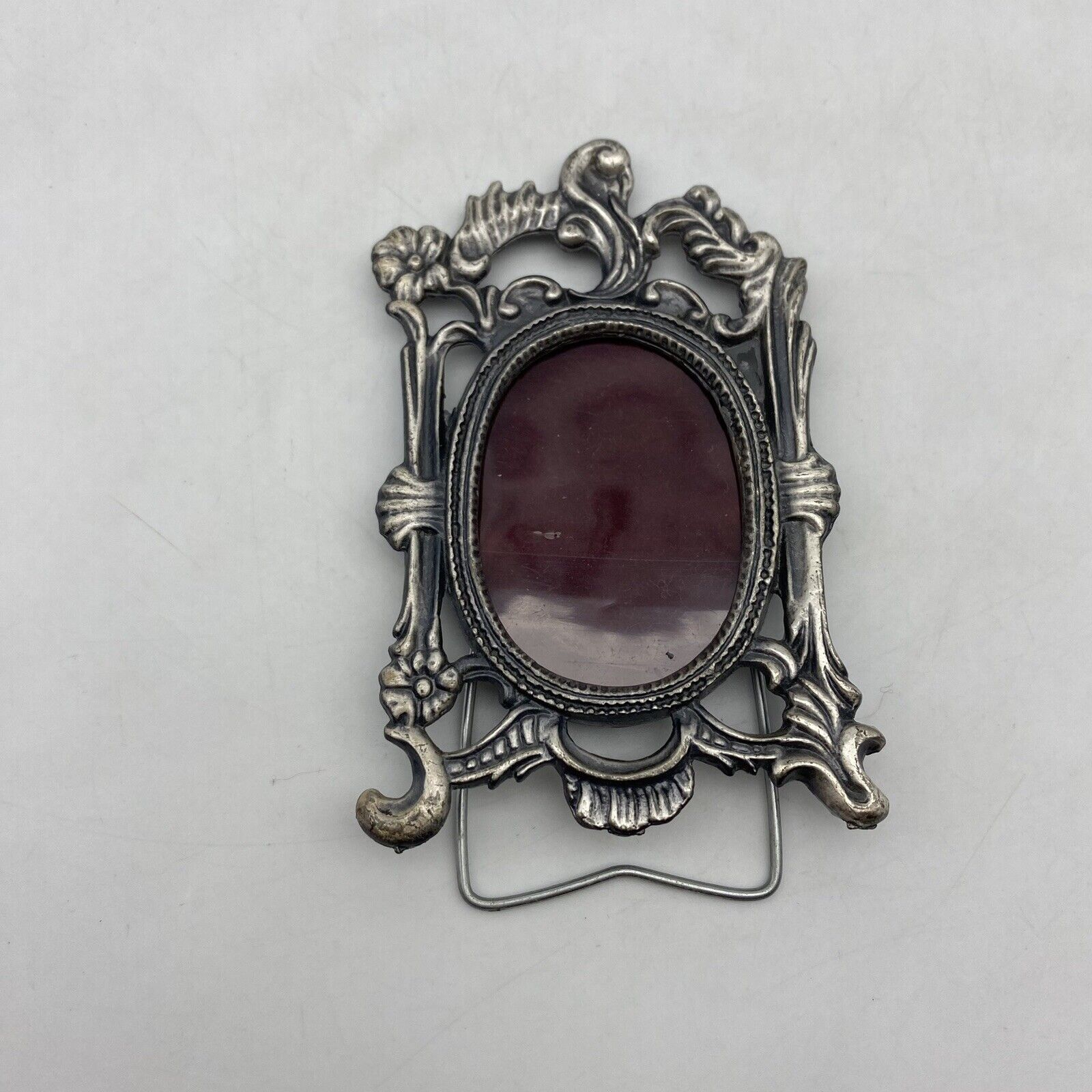 Vintage miniature picture Frame metal ornamental