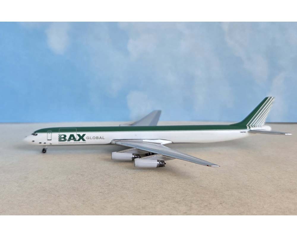 Aeroclassics AC411516 BAX Global Douglas DC-8-63F N867BX Diecast 1/400 Jet Model
