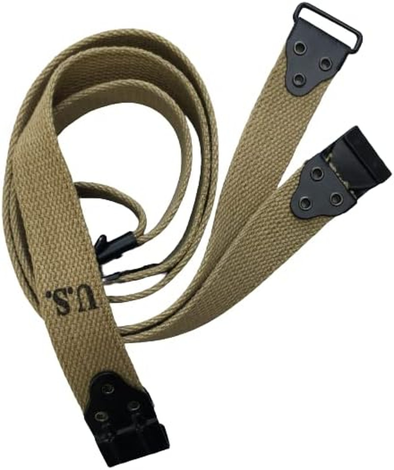 WWI WWII M1903 Thompson Kerr Pattern Sling-Khaki Color WWI WWII M1903 Thompson Kerr Pattern Sling-Khaki Color