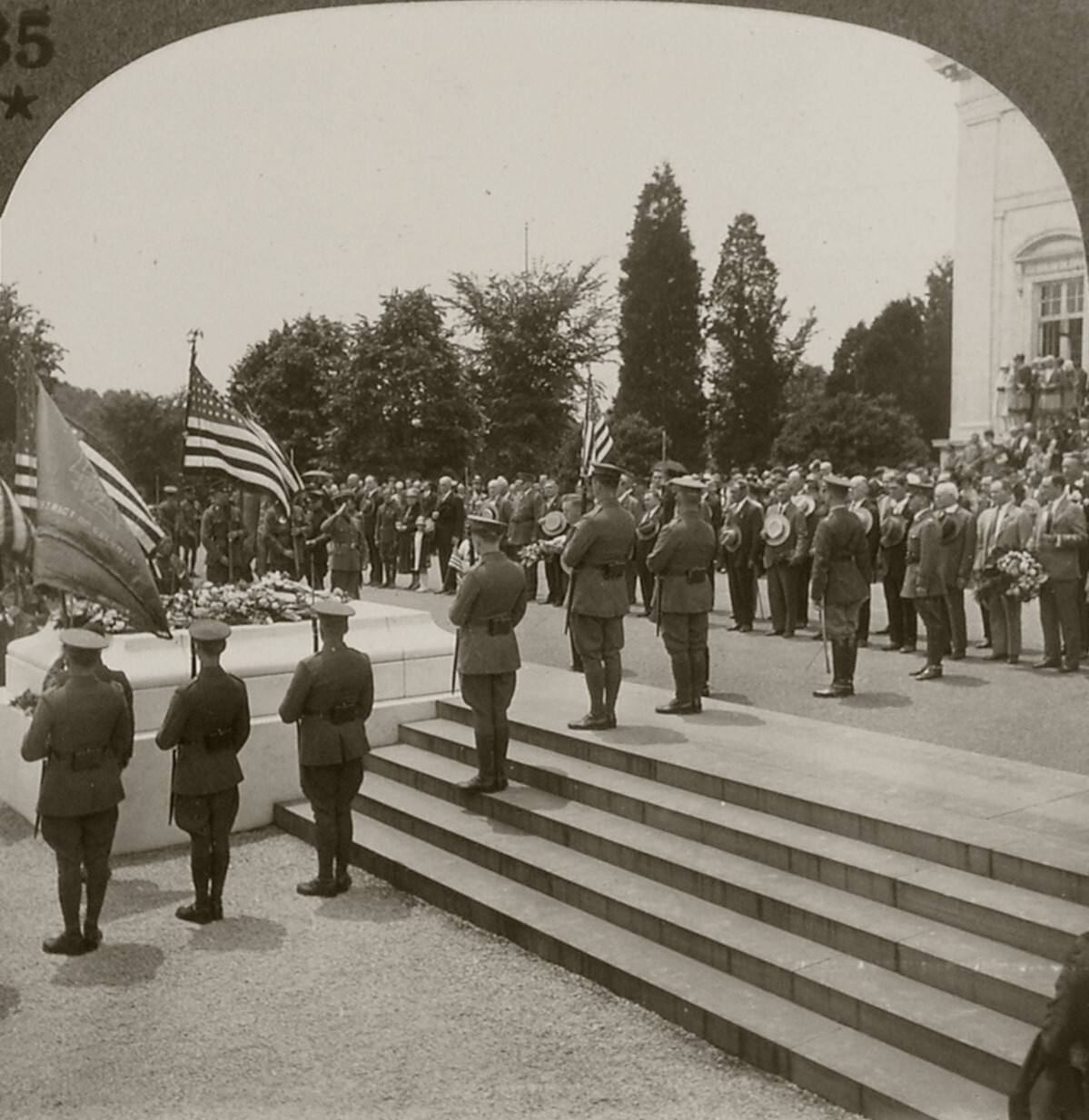 Keystone Stereoview Tomb of the Unknown Soldier of Scenic America Set #35 DN-15