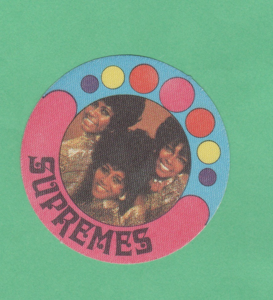 The Supremes  1972 MONTY Gum  Pop Stars Rare Fabric Version  Pack Fresh