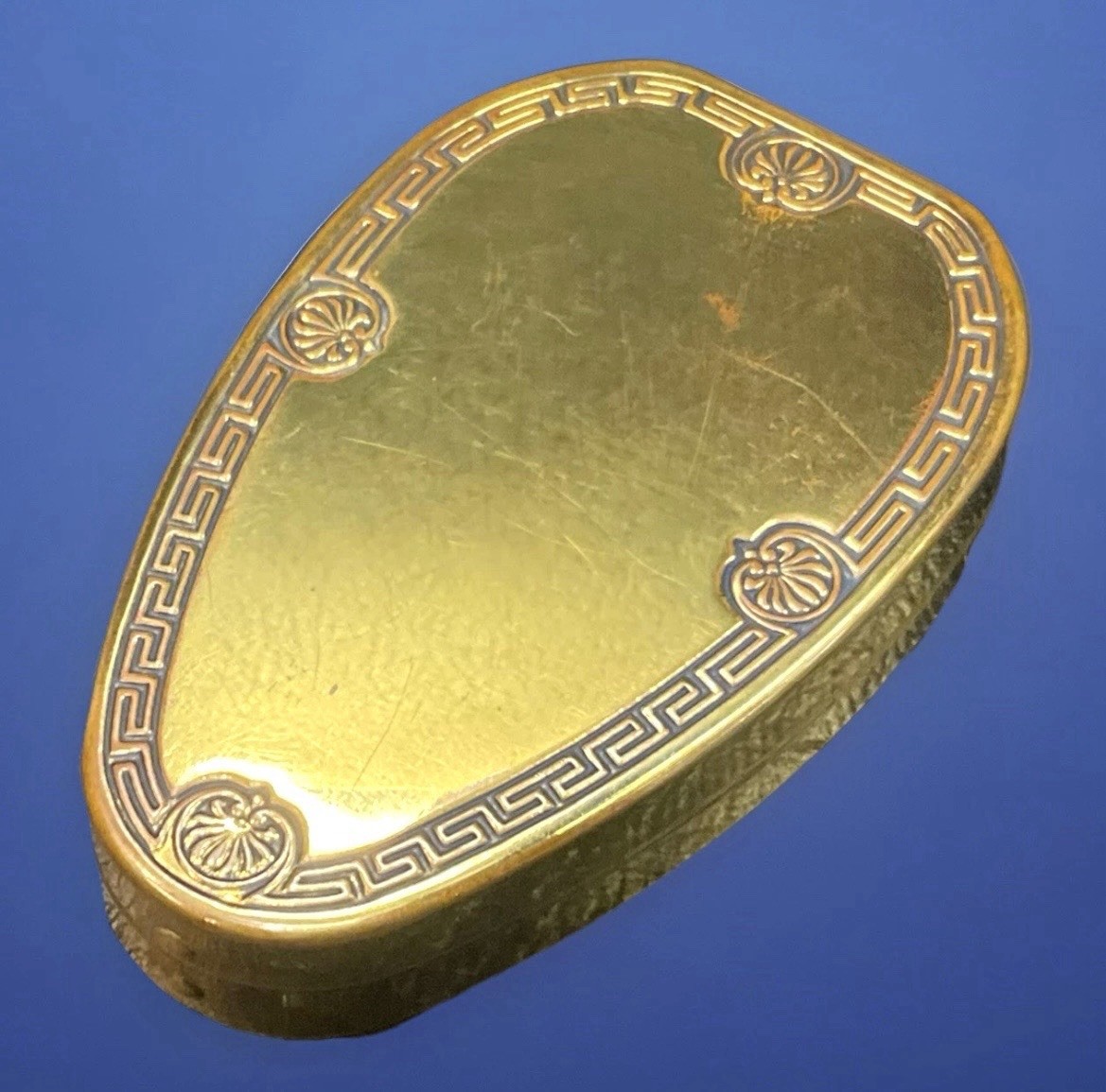 Rare Antique Art Deco Karess Woodworth Vanity Powder Compact Complete Rare Antique Art Deco Karess Woodworth Vanity Powder Compact Complete