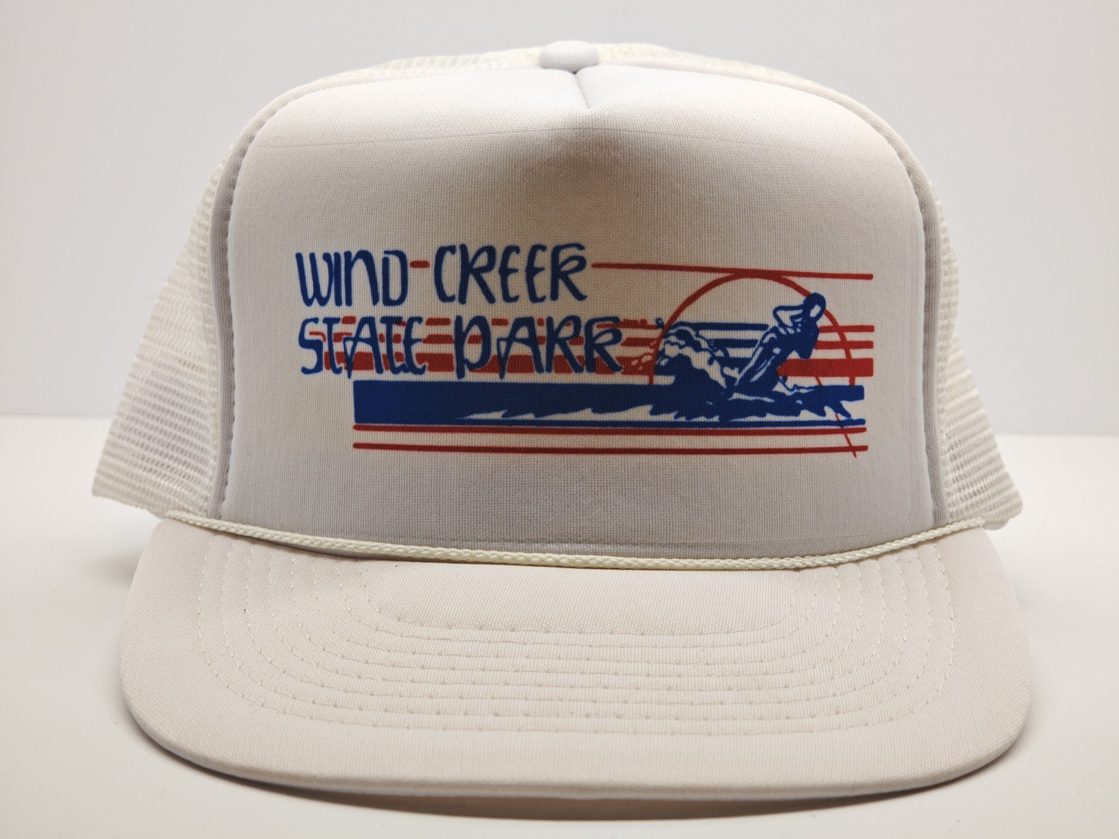 Showboat | Wind Creek State Park | Vintage White Trucker Hat