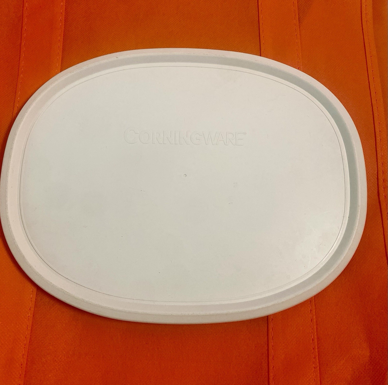 Corning Ware Lid Oval Storage Plastic F-12-PC 9.75 x 7.5 in