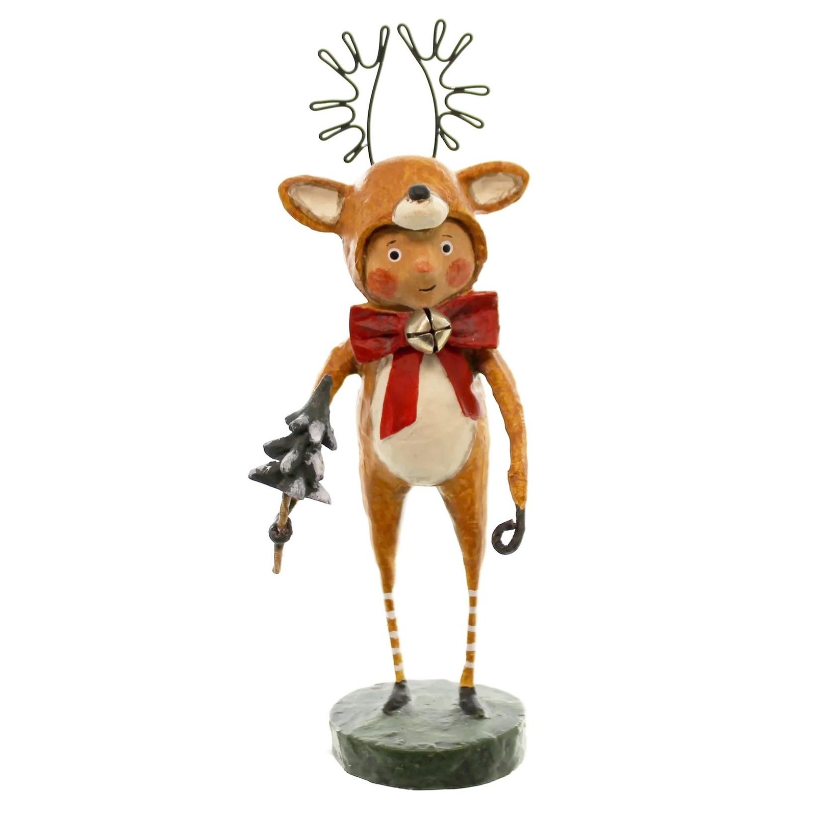 Lori Mitchell Christmas Collection Little Dasher Reindeer Figurine 23984 Lori Mitchell Christmas Collection Little Dasher Reindeer Figurine 23984