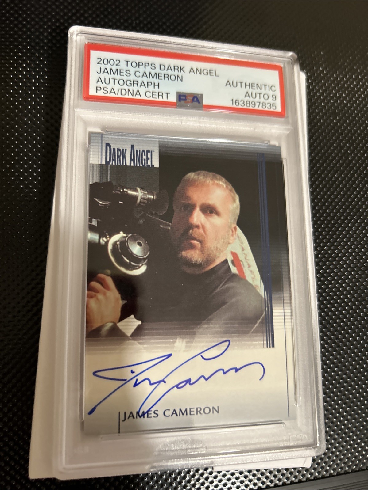 2002 Topps Dark Angel James Cameron Auto PSA Auto 9 2002 Topps Dark Angel James Cameron Auto PSA Auto 9