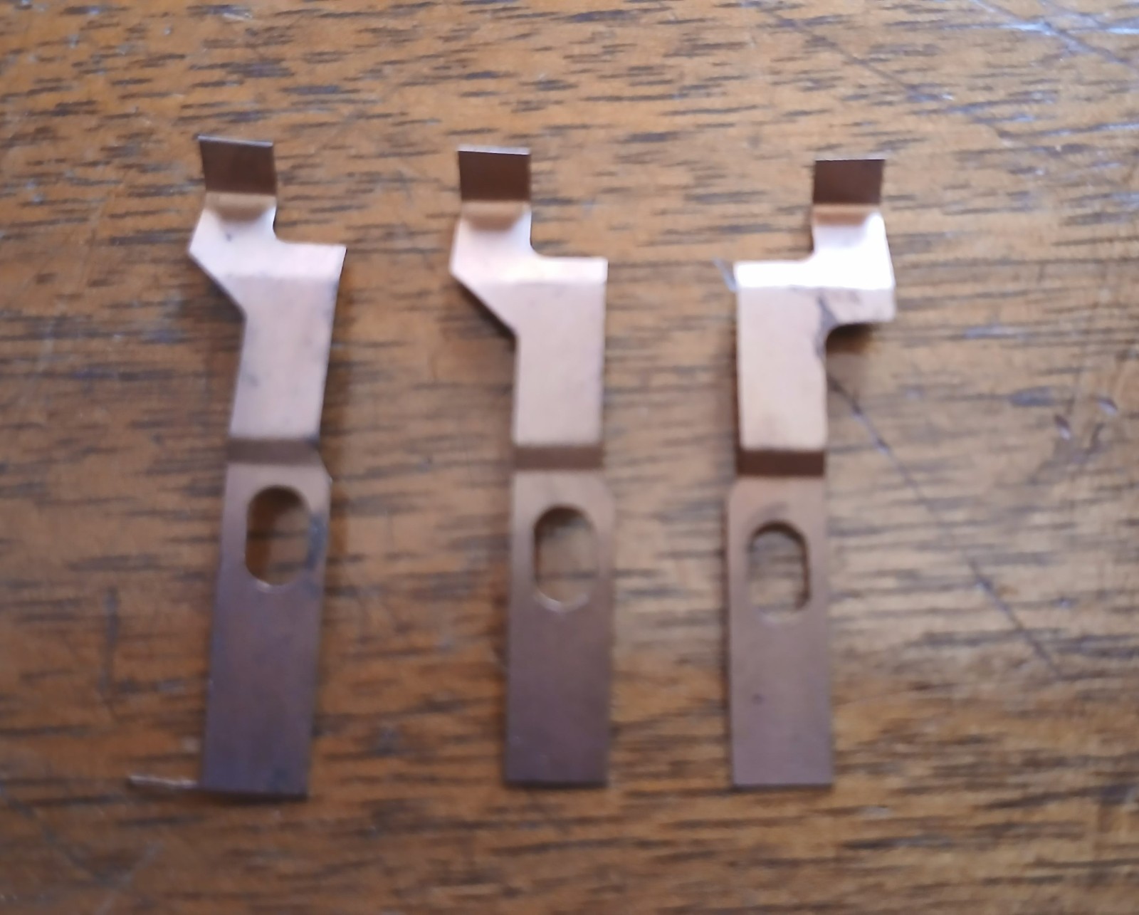 Vintage Lawson Clock Original Digital Wheel Spring Set of 3