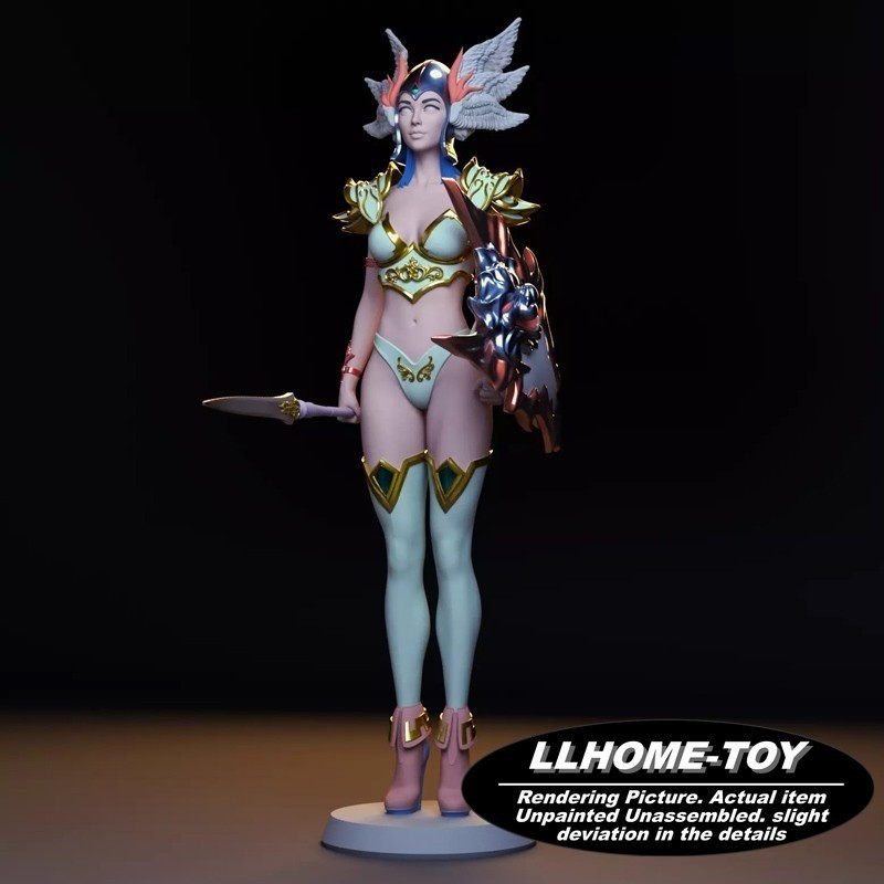 1/6 Valkyrie Resin 3D Print Model Kit Unpainted Unassembled GK Figure