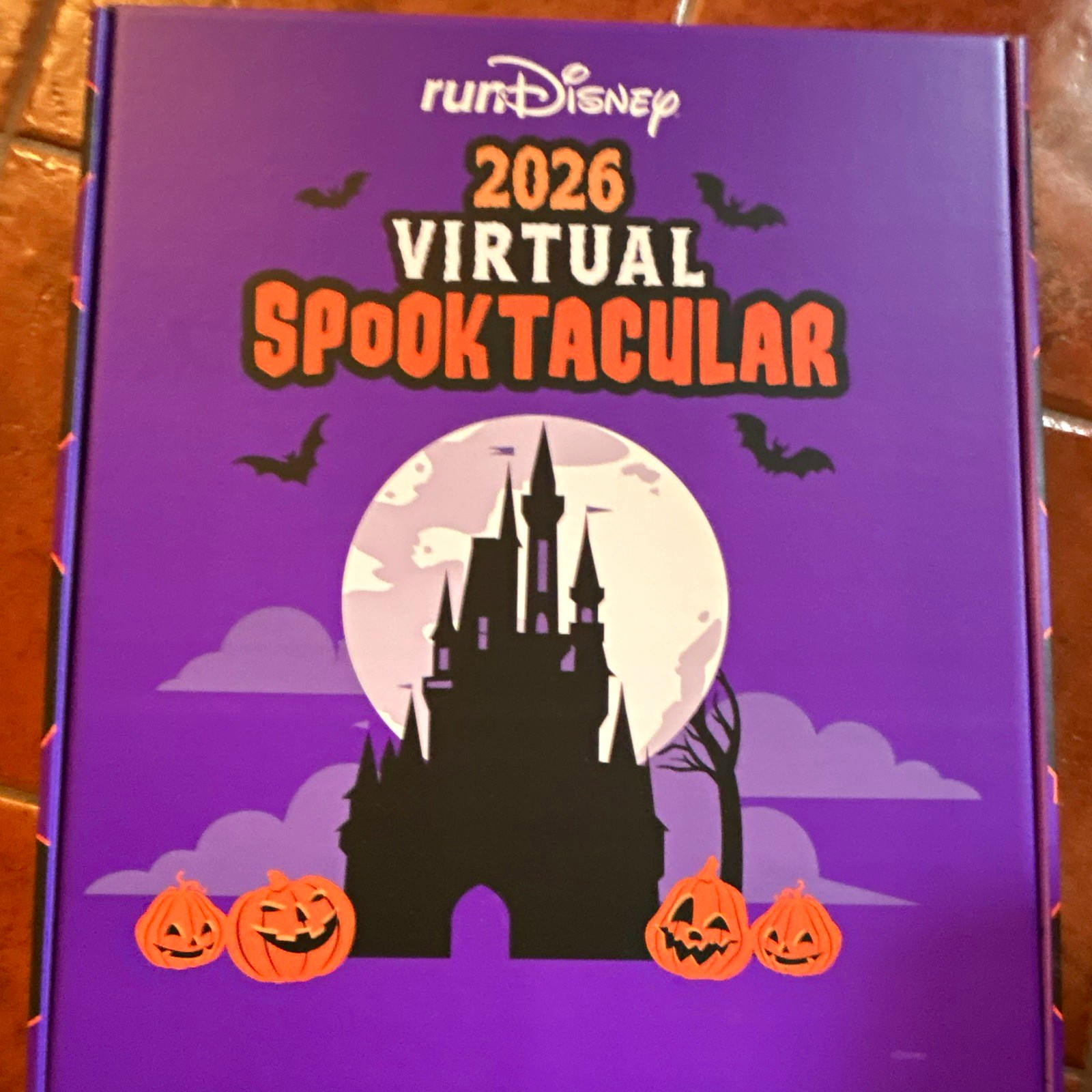 runDisney 2026 Virtual Spooktacular Halloween Disney races - brand new unopened