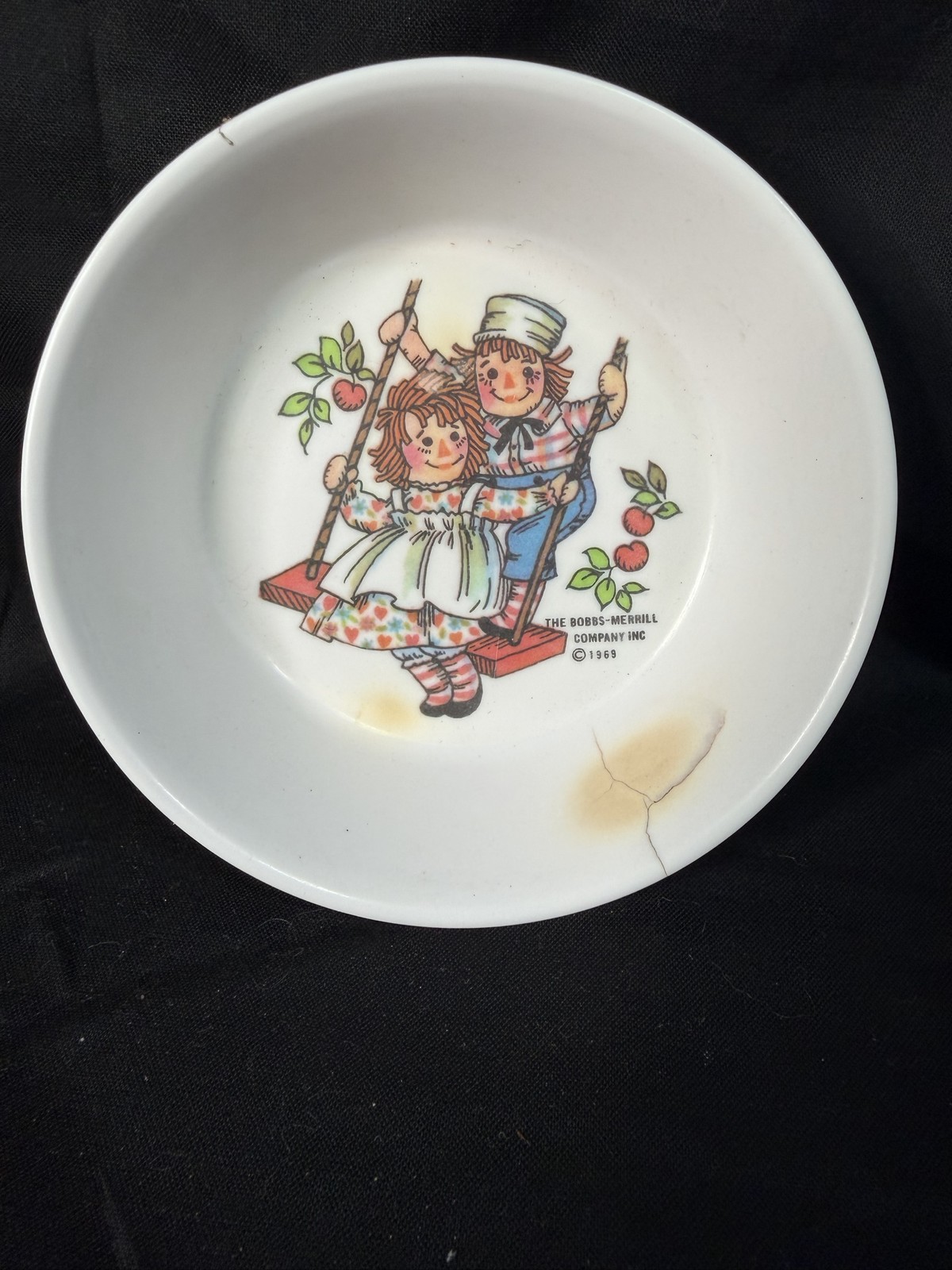 1969 Raggedy Ann & Andy Oneida Bowl 1969 Raggedy Ann & Andy Oneida Bowl