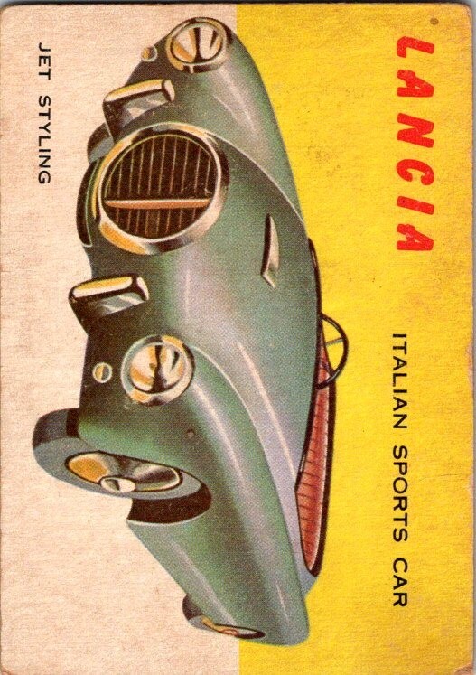 1953-1955 Topps World on Wheels Set
