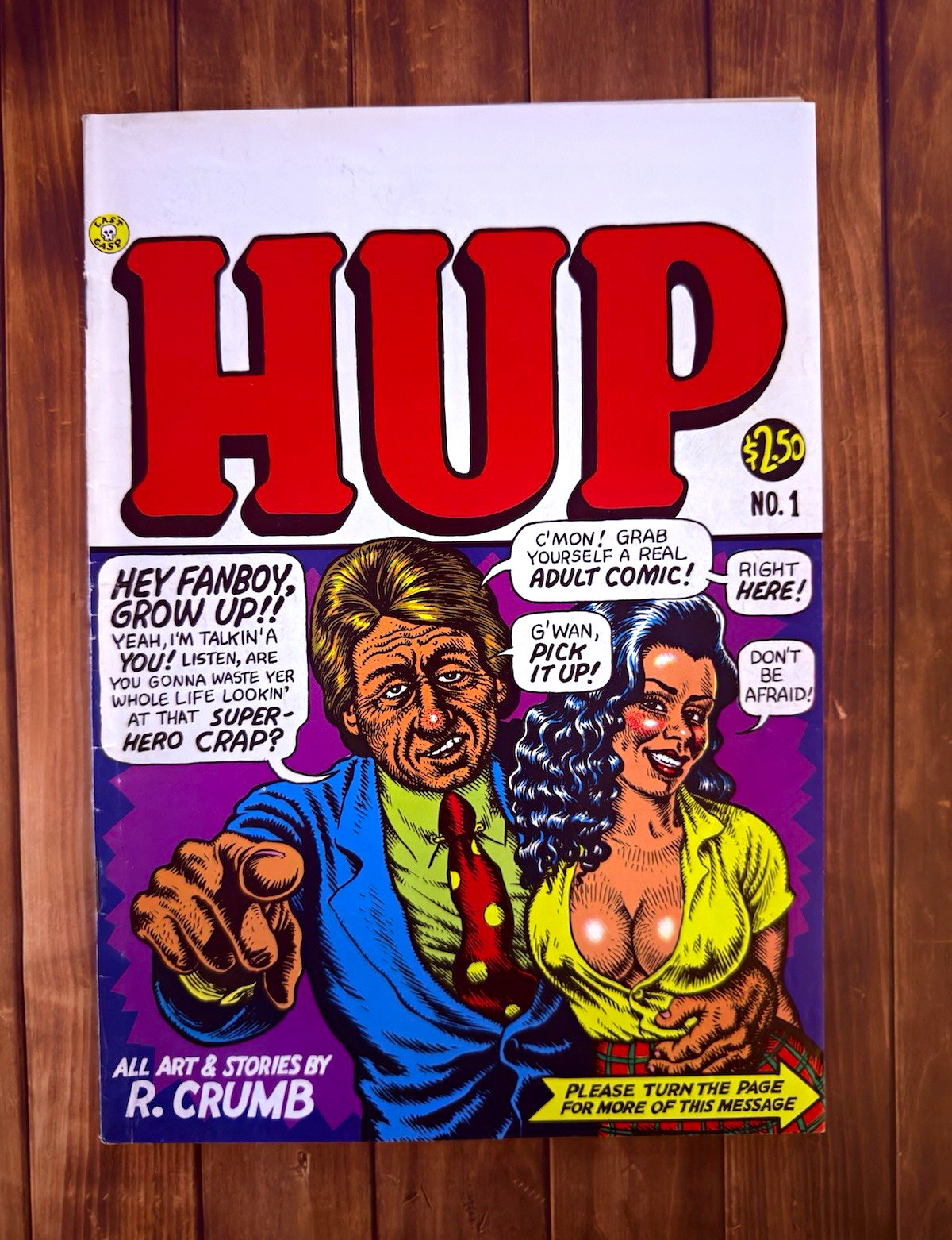 Hup #1 - R. Crumb Cover & Art Hup #1 - R. Crumb Cover & Art