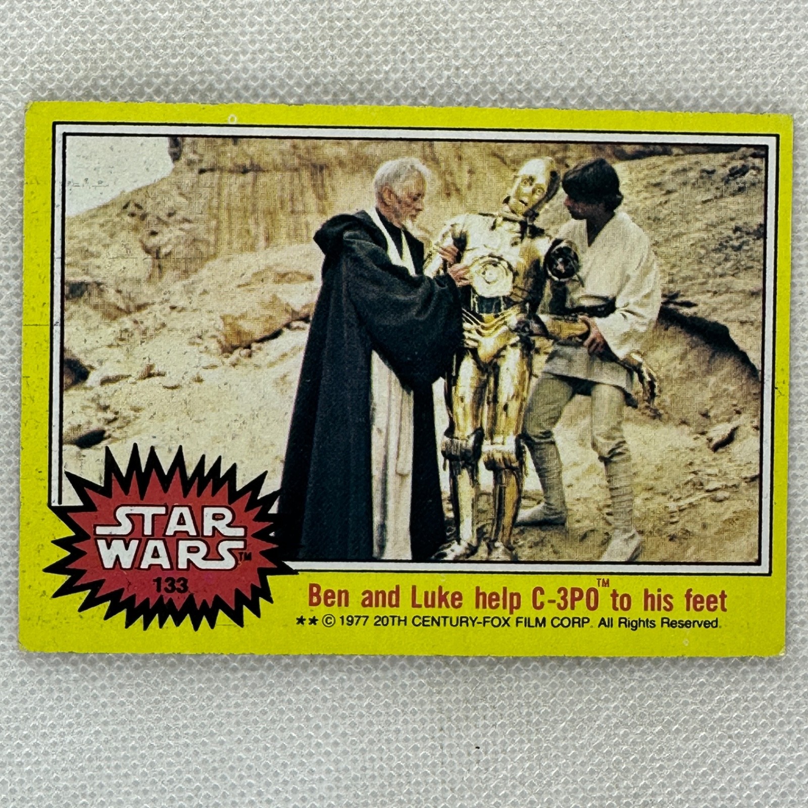 1977 Topps Star Wars Cards Yellow Series 3 – You Pick #133-#198 – Buy 4 Save 25%