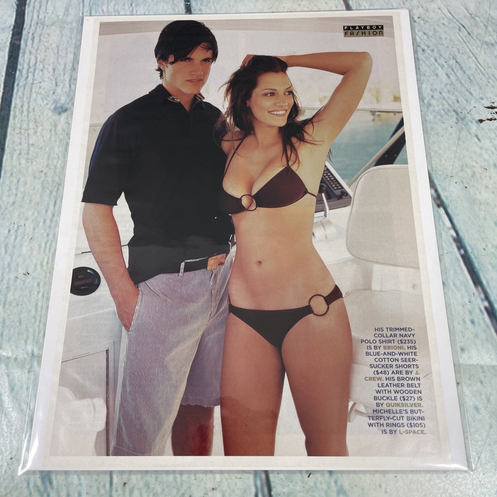 2006 Sexy Lady Legs Hot Body Bikini Man Print Ad/Poster Pinup Art Magazine Page