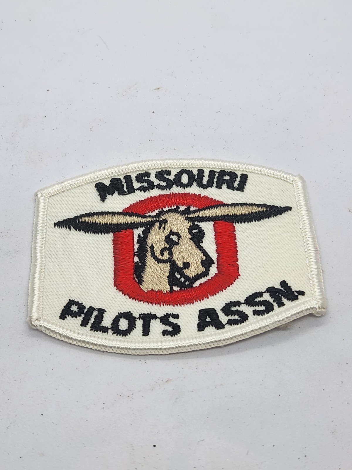 Vintage Missouri Pilots Ass’n Association Embroidered Aviation Patch Airplane...