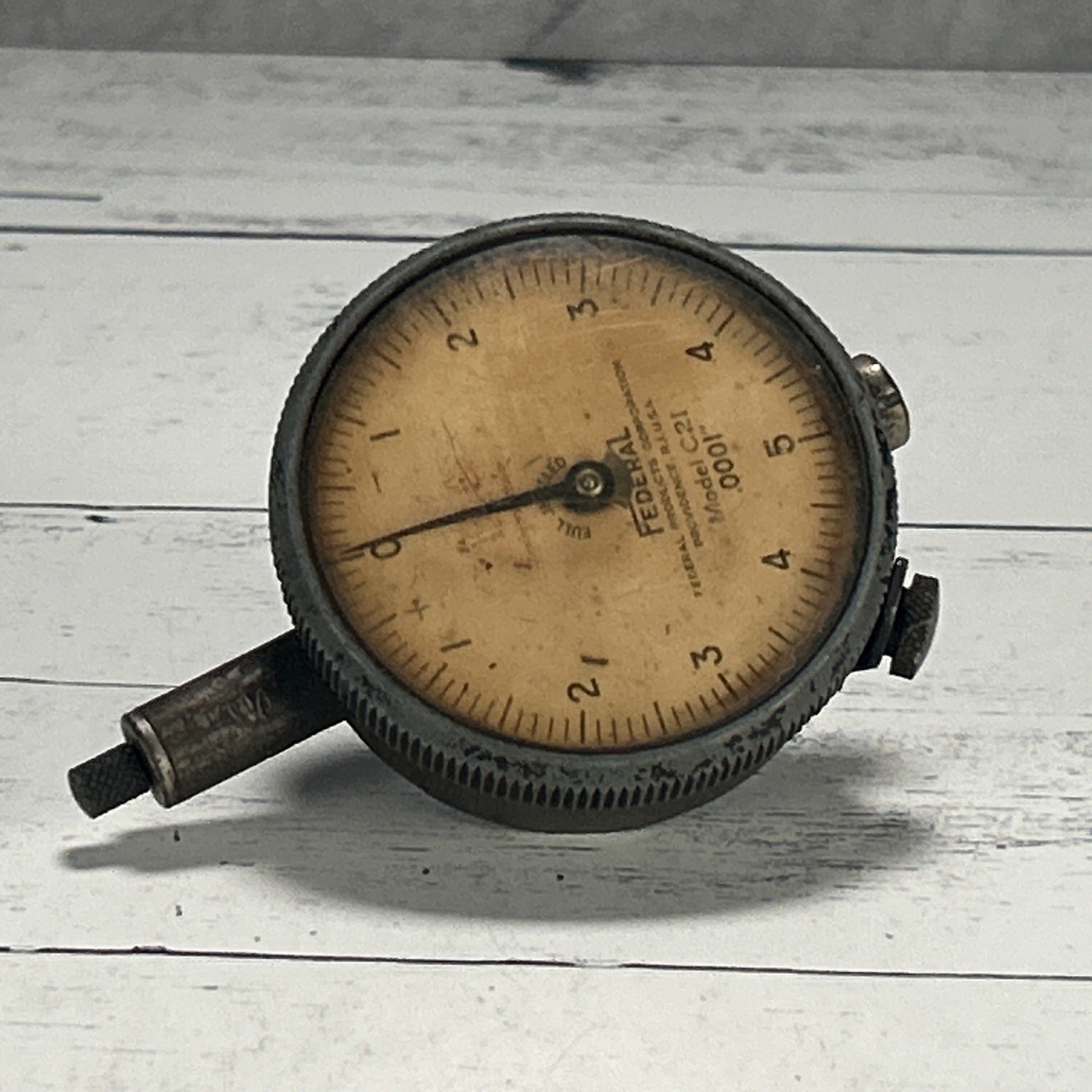 Vintage Federal Dial Indicator Model C21 .0001