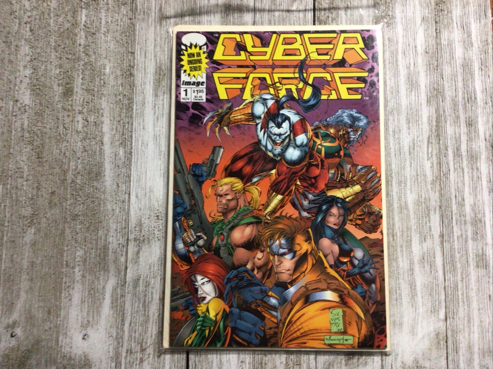 Cyber Force November 1993 First Printing Image Comics 1