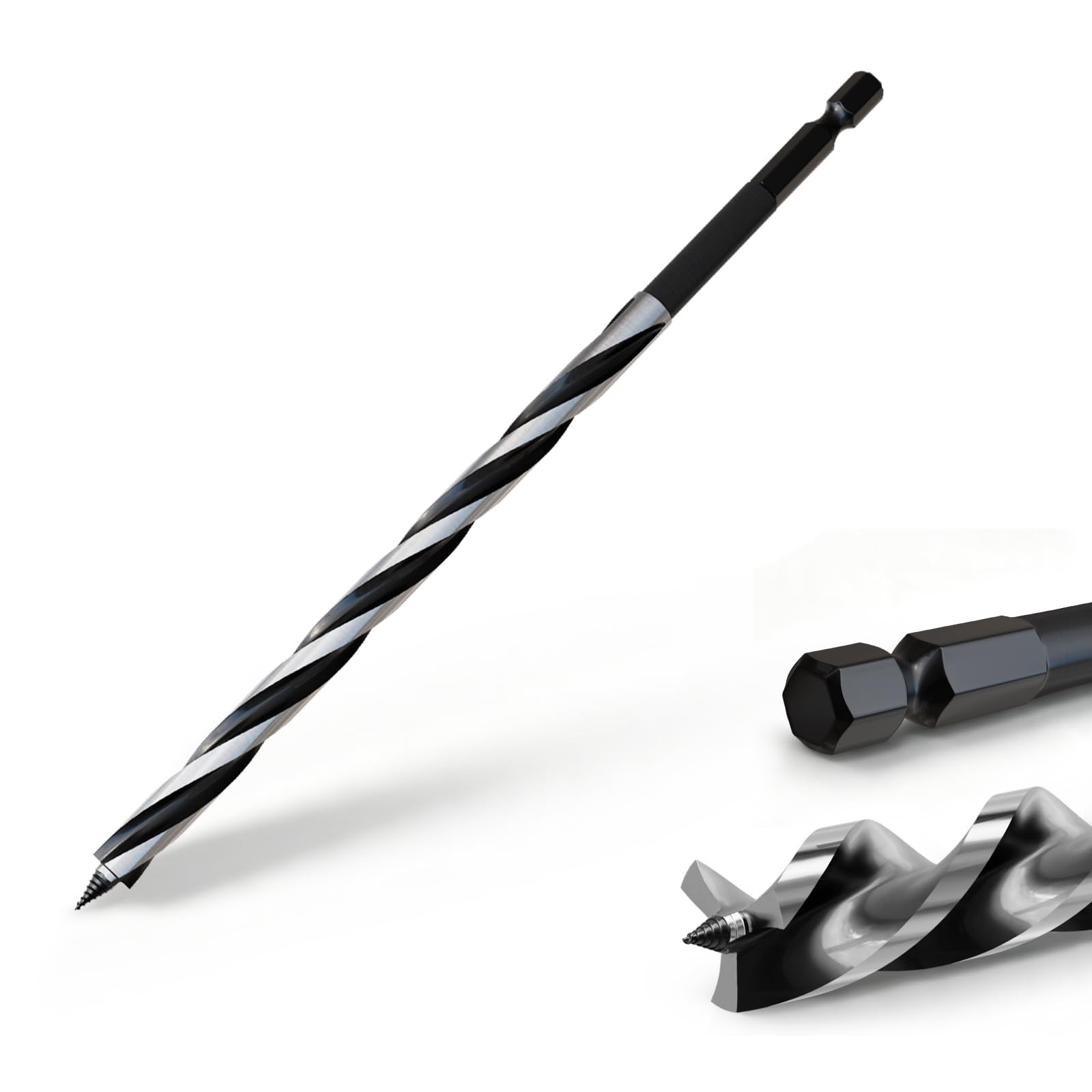 LIKDRL Auger Drill Bit 3/8\ LIKDRL Auger Drill Bit 3/8\