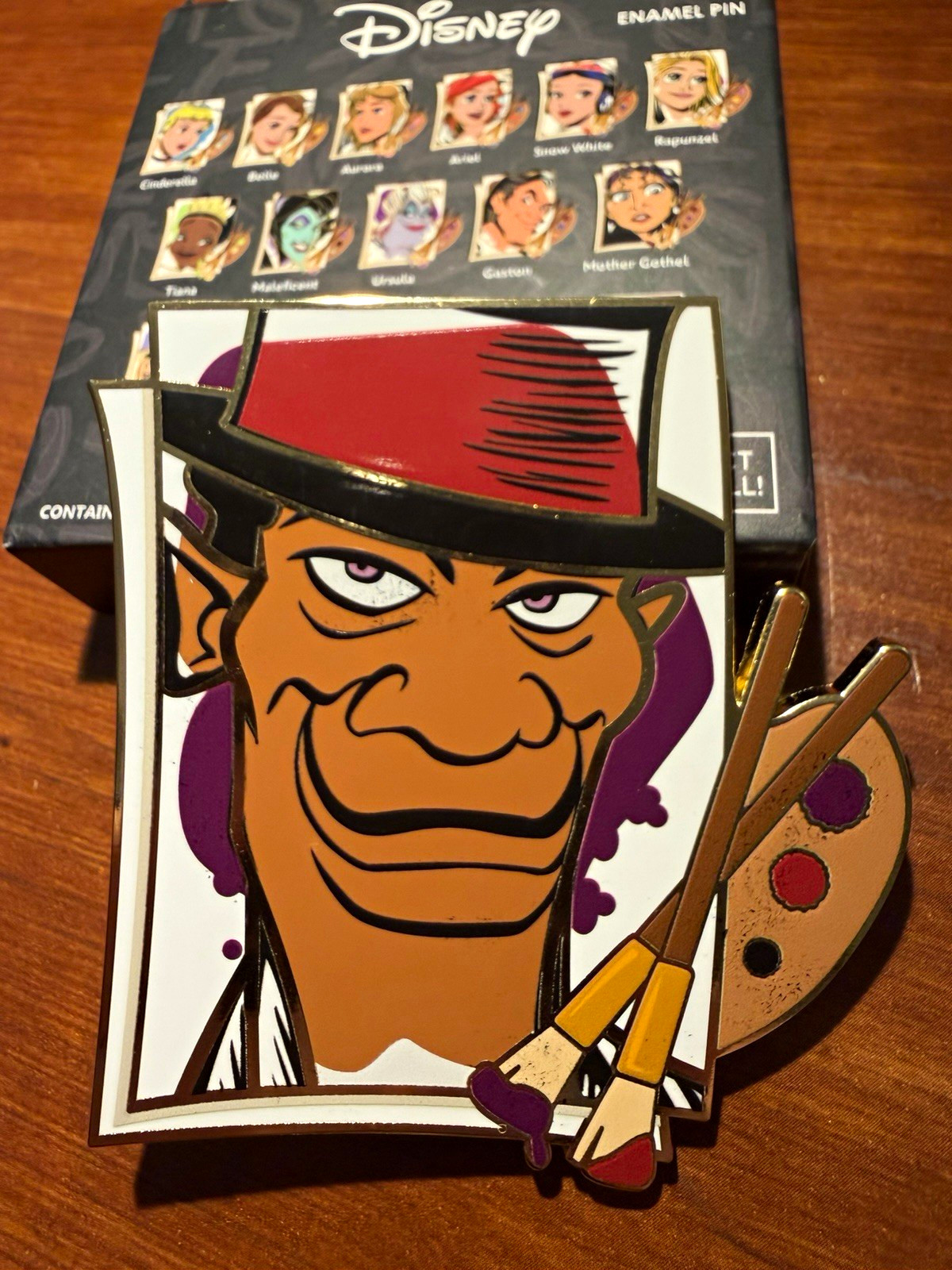PALM - Paint & Paper Jumbo Mystery Series Limited Edition Disney Pin DR.FACILIER