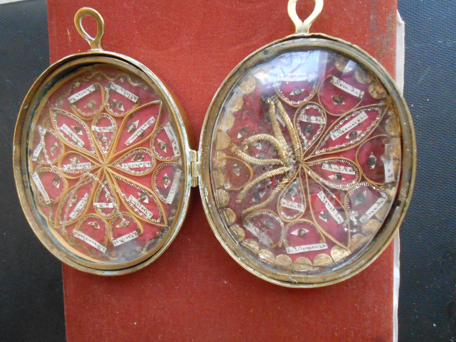 EXTRAORDINARY DOUBLE-BODY RELIQUARY 18th century EXTRAORDINARY DOUBLE-BODY RELIQUARY 18th century
