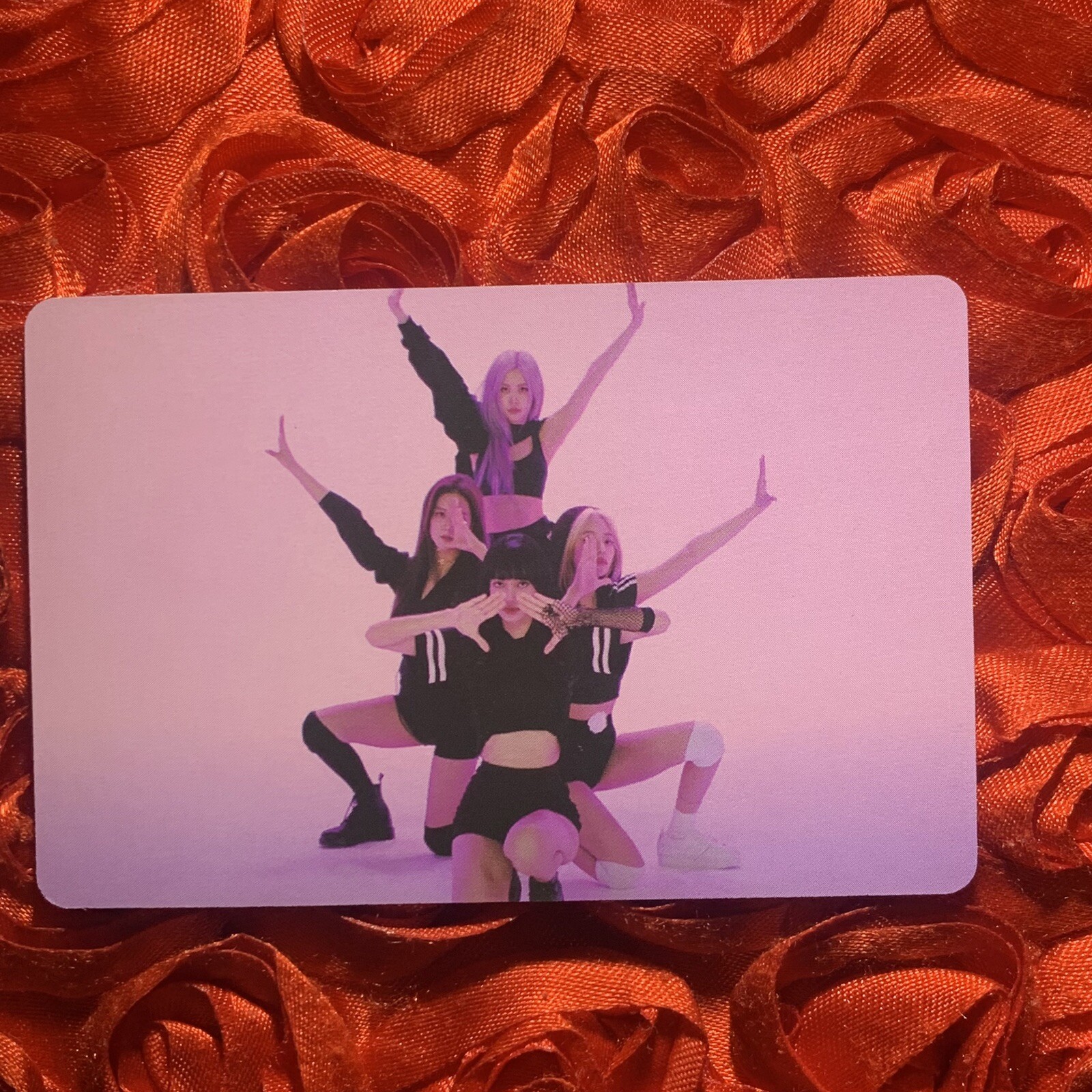 BLACKPINK CARTOON LIKE KPOP Girl Photo ACG Goddess Card Babe Dance