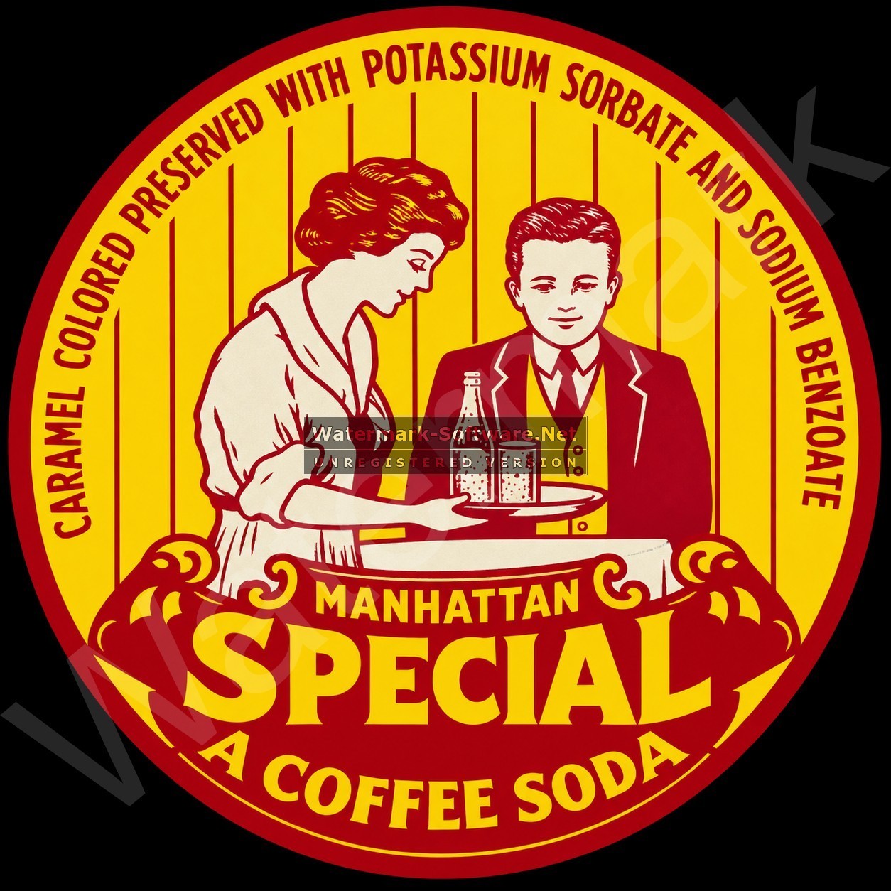 Manhattan Special Coffee Soda 11.75