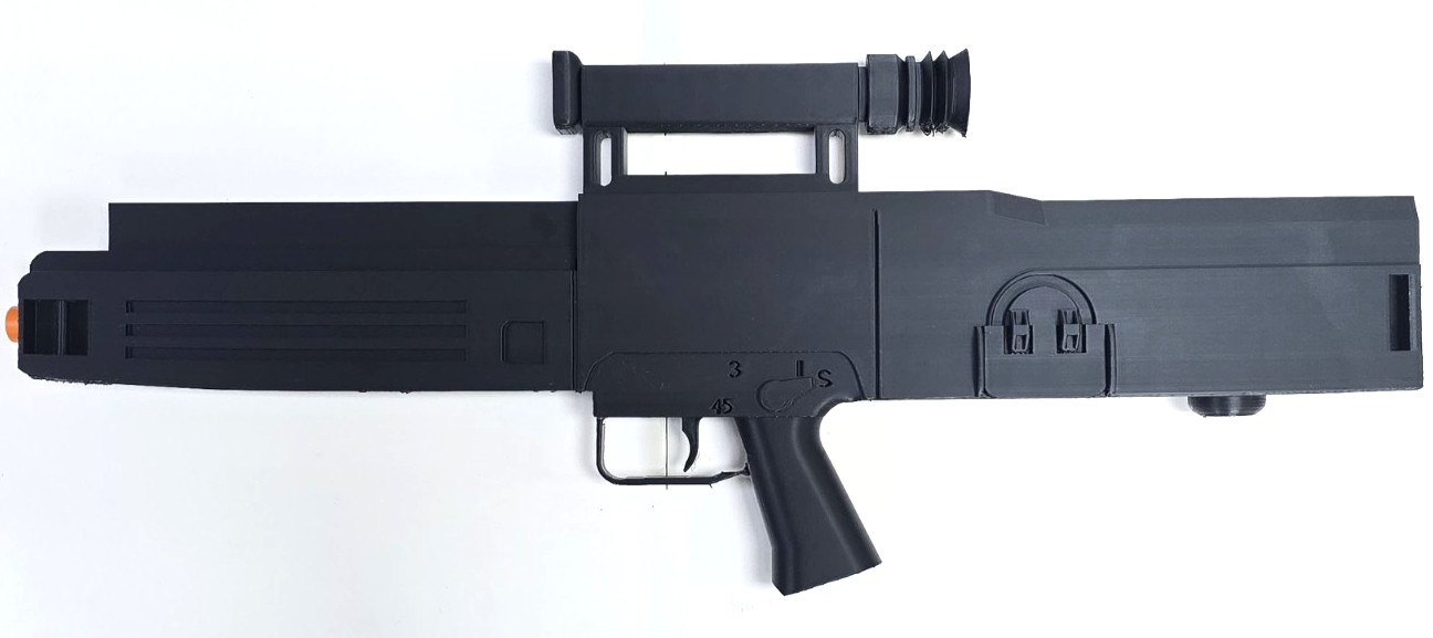 Replica HECKLER AND KOCH G11 Full Size 3D Printed Prop Gun For Fantasy & Cosplay