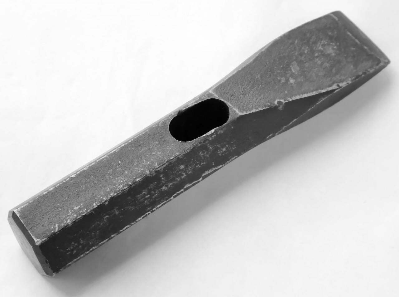 2 Lb. 2.6 Oz. Hexagon Shaped Stone Mason / Blacksmith Hammer Head - MT Tools