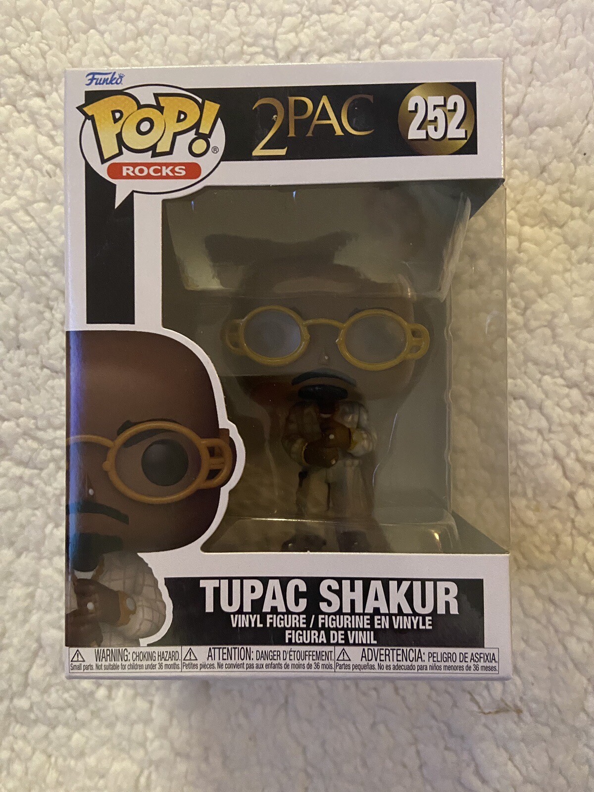 Funko Pop Tupac Loyal to the Game Vinyl Figure #252 NEW in Box Funko Pop Tupac Loyal to the Game Vinyl Figure #252 NEW in Box