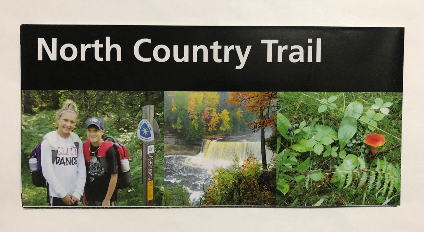 2026 North Country National Scenic Trail Park Unigrid Brochure Map NEWEST