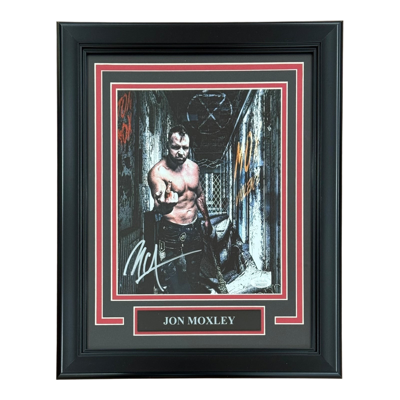 Dean Ambrose Jon Moxley Autographed WWE AEW Wrestling Deluxe Framed 8x10 Photo - Dean Ambrose Jon Moxley Autographed WWE AEW Wrestling Deluxe Framed 8x10 Photo -