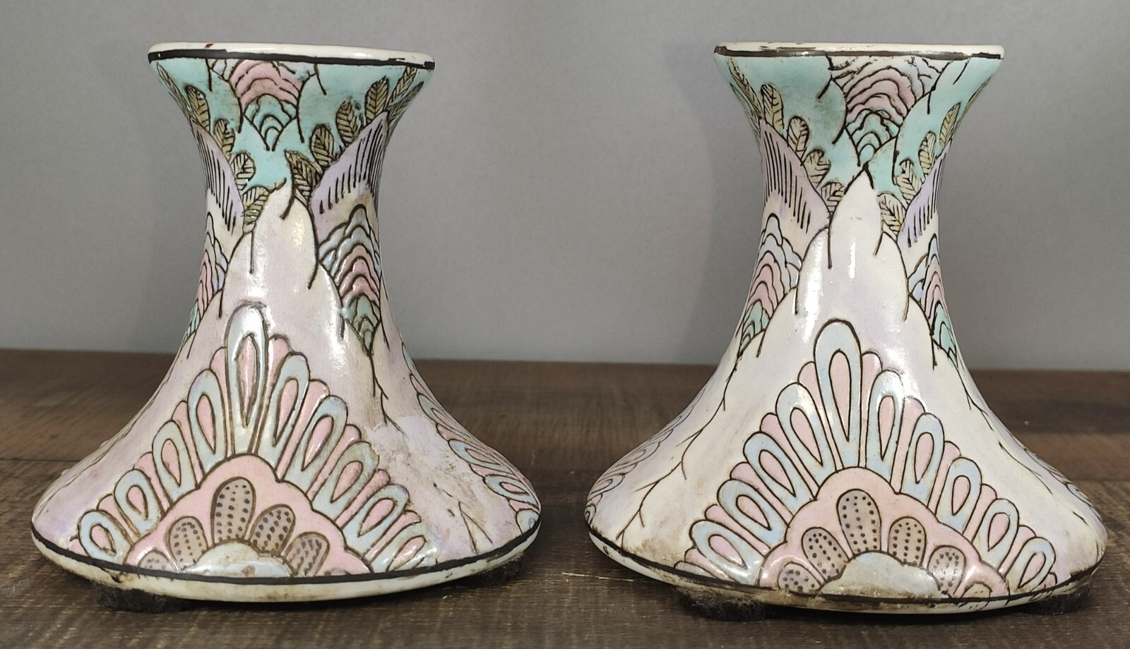 Vintage Pair Of Pastel 3½
