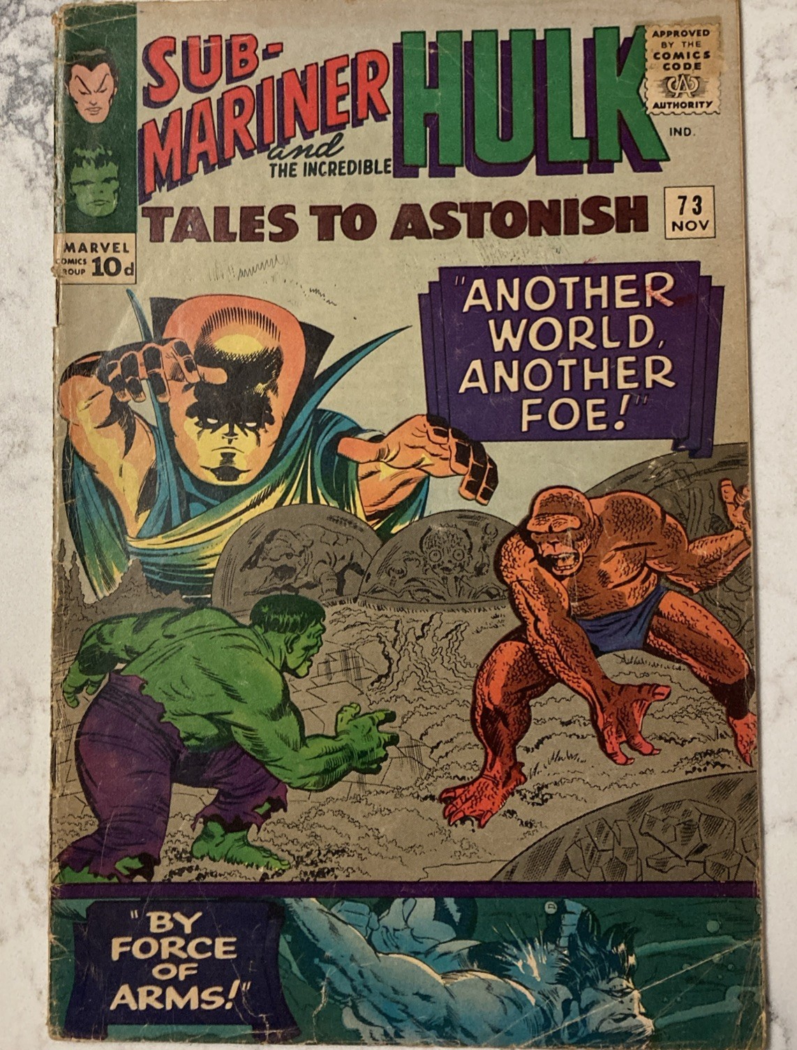 Tales to Astonish #73 1965 The Watcher The Hulk, The Sub-Mariner Marvel Tales to Astonish #73 1965 The Watcher The Hulk, The Sub-Mariner Marvel
