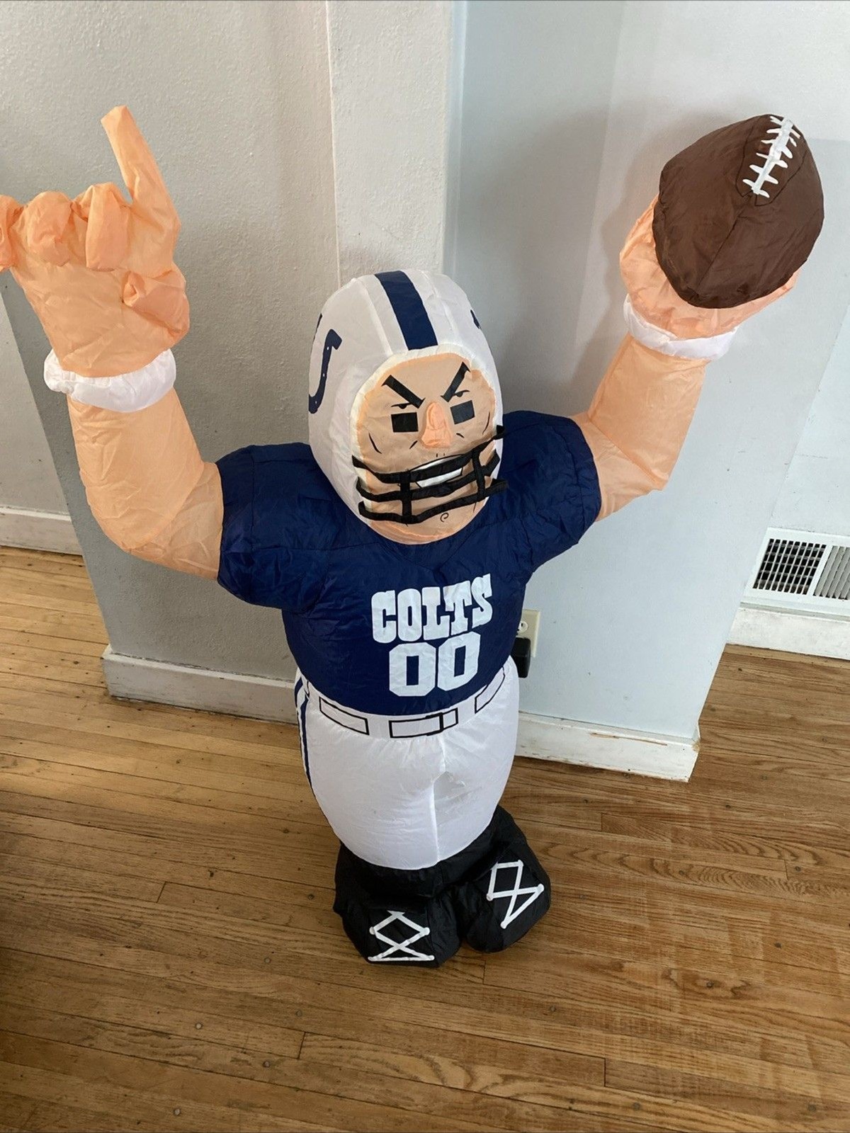 GEMMY NFL Indianapolis Colts 4'  Feet Airblown Inflatable Football Player